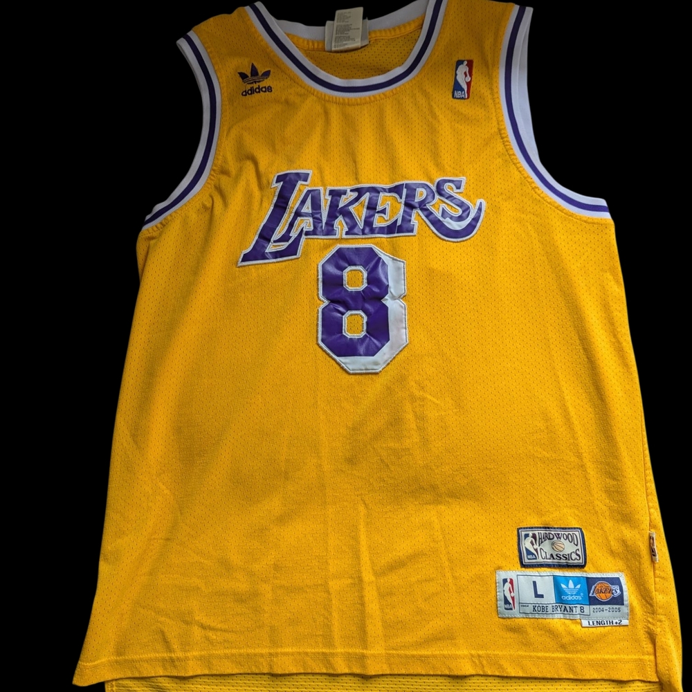 Adidas Yellow Lakers Jersey